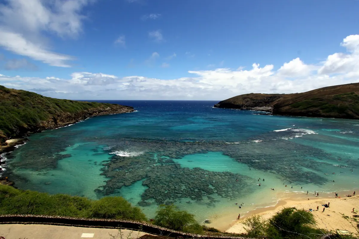 Hanauma Bay mit ihrem Riff